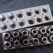 PXVK-136 Высококачественная светодиодная отражательная чашка, отражающая чашка для фар, размер: 136X46X9,8 мм, поверхность: покрытие, материалы из поликарбоната