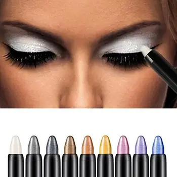 

1pc Fashion Beauty Highlighter Eyeshadow Pencil Cosmetic Glitter Eye Shadow Eyeliner Pen Beauty Supplies 2019