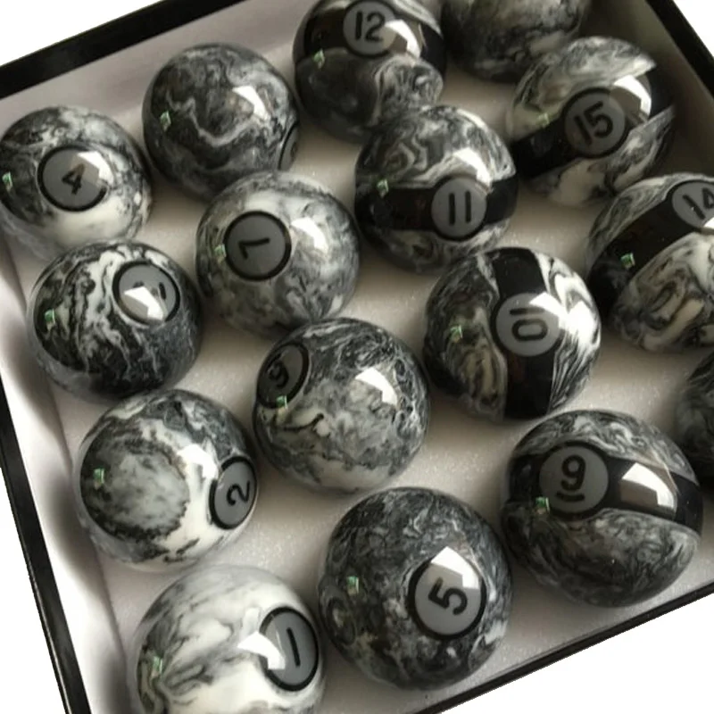 Billiard Balls 57.2mm Phenolic Resin Complete Set of Water Ripple