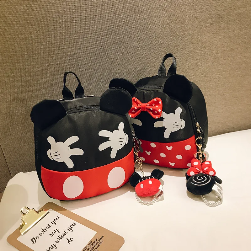Disney mickey mouse детский сад школьные сумки мальчики девочки дети раннее обучение