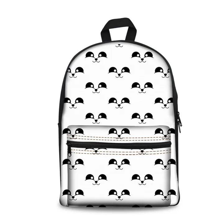 LMXY0011J Noisydesigns холст рюкзак средняя школа Мальчики Женщины красивый рисунок панды рюкзаки многоцелевой Досуг Сумка детская девочка женский - Цвет: LMXY0011J