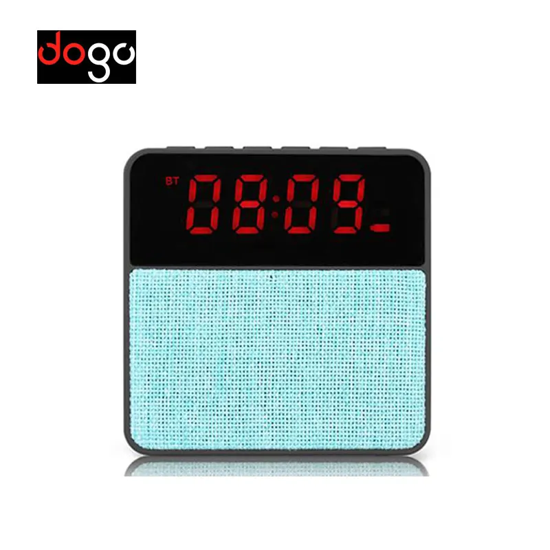 Fashion Bluetooth 4.2 Speaker With Clock Display Alarm Clock Function