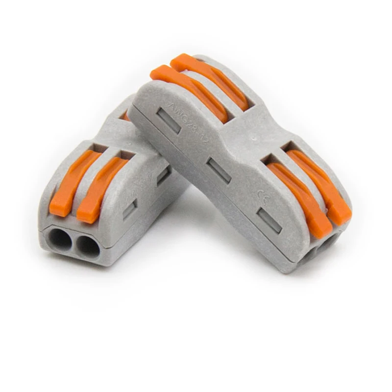 Wire Connector 2 Bit Universal Fast Connection Terminal Joint Soft and