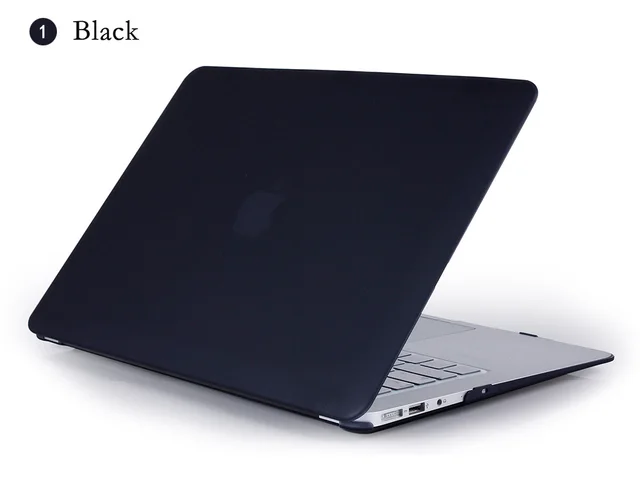 JUNWER CrystalMatte Transparent Case For Apple Macbook Air Pro Retina 11 12 13 15 For Macbook Air 13 Laptop Case Cover