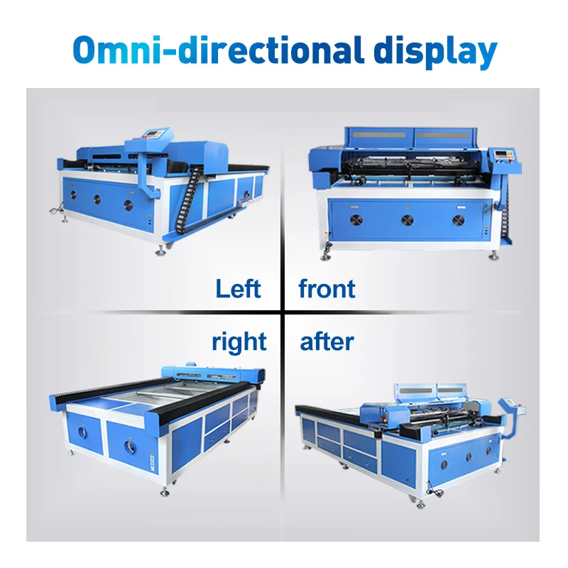 100w Metal acrylic laser cutting machine cloth
