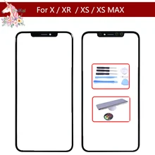 10pcs/lot High Quality For iPhone X XR XS XS Max Front Panel Outer Glass Lens LCD touch Screen Panel Parts Glass Replacement 10pcs/lot High Quality For iPhone X XR XS XS Max Front Panel Outer Glass Lens LCD touch Screen Panel Parts Glass Replacement