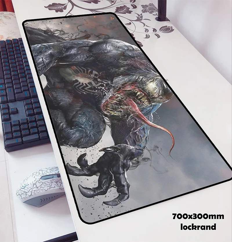 Venom mouse pad HD pattern 70x30cm pad to mouse Popular computer mousepad gaming mousepad gamer to laptop Adorable mouse mat