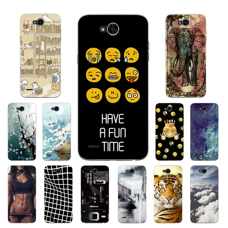 for LG X Power 2 Silicone Case K10 Cover Expression Printing Soft TPU Mobile Phone Bags K 10 |