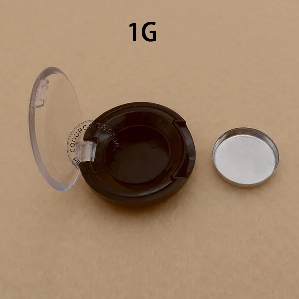 100 PCS 1g Empty eye shadow case blusher case makeup compact Empty