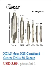 XCAN 3 мм-10 мм HSS Зенковка сверло набор развертки деревообрабатывающий фаска сверло Зенковка Pliot отверстие резак винтовое Отверстие Сверло