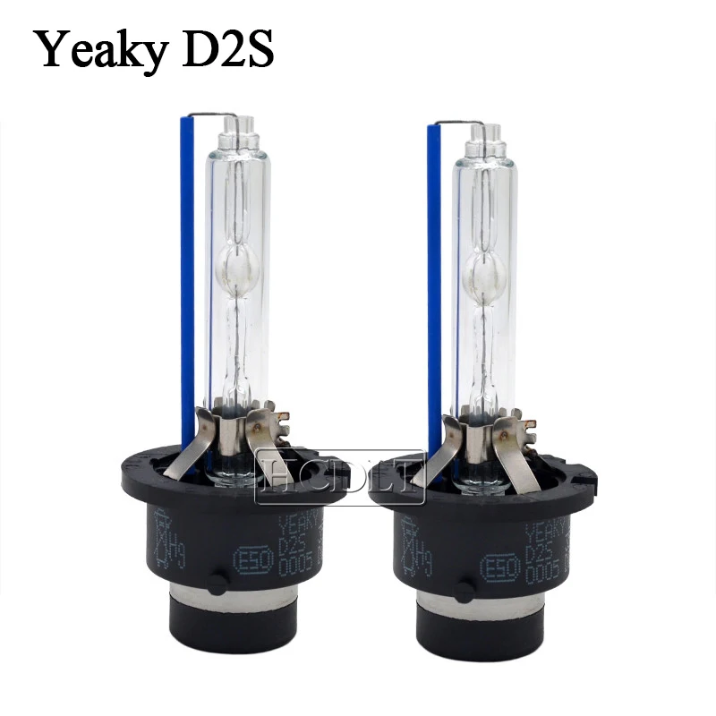 Ксеноновая лампа HCDLT 35 Вт Yeaky D1S 6500K HID D2S D3S D4S 4500K 5500K D2R D4R Сверхбыстрая яркая