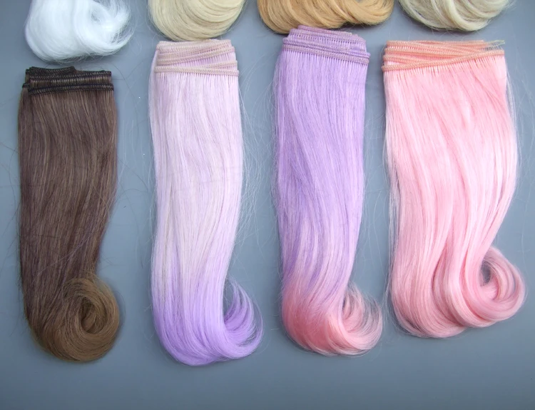 1 шт. парики для кукол 15 см|doll hair|curly doll haircurly |