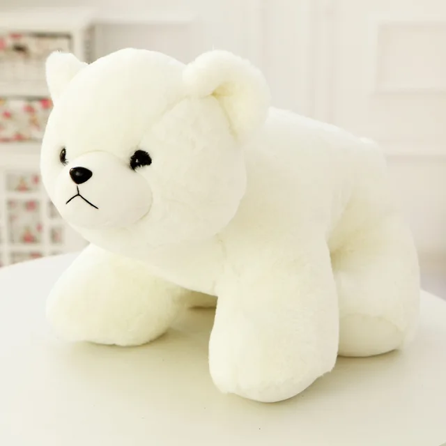 Dorimytrader Big Animal Polar Bear Doll Stuffed Soft Plush Lovely Cartoon White Toy Baby Present 28inch 70cm DY61281