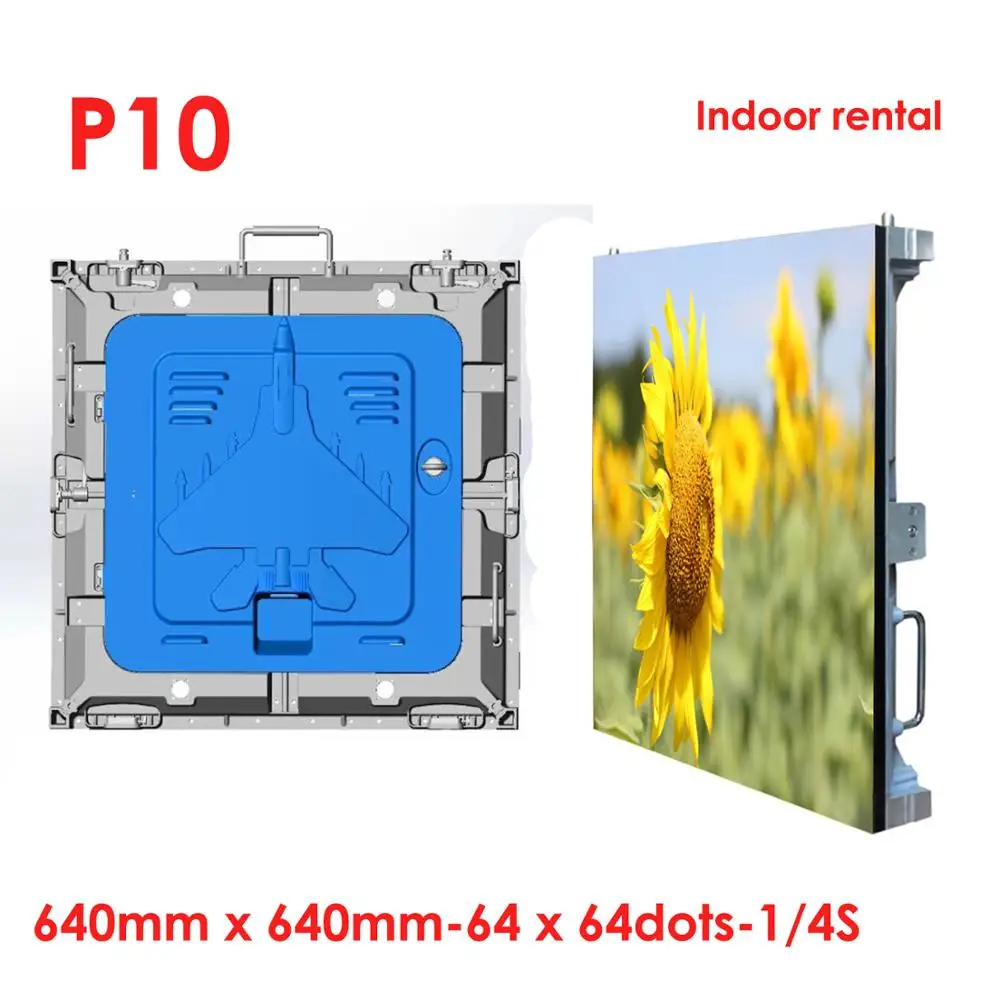 Хорошая цена p8 p10 внутренняя Светодиодная панель экрана smd rgb полноцветная
