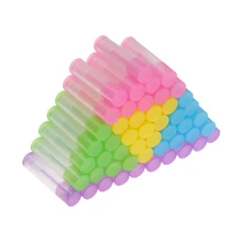 10 шт./партия, 5 мл, пустые косметические контейнеры для губной помады, тюбики для бальзама для губ, контейнер для лосьона, клей-карандаш, набор прозрачных бутылочек для путешествий