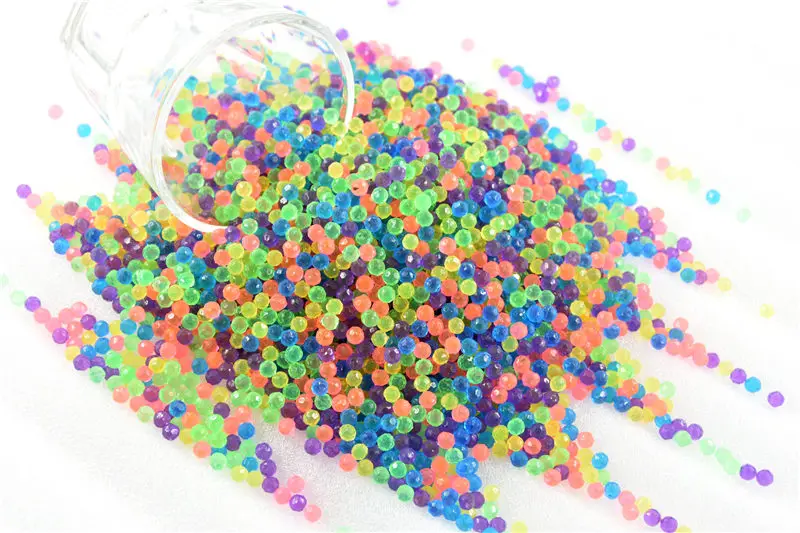 [Просто распылительная вода] 24 цвета 5 мм бусины Perlen Волшебные водяные бусины Развивающие детские ремесленные наборы Beados Детские шарики Пазлы игрушки