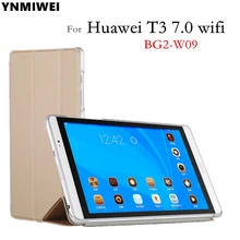 Чехол для huawei Mediapad T3 7, Wifi, BG2-W09, планшет, флип-чехол для Honor Play Pad 2 7,0, защитный чехол+ Бесплатный подарок