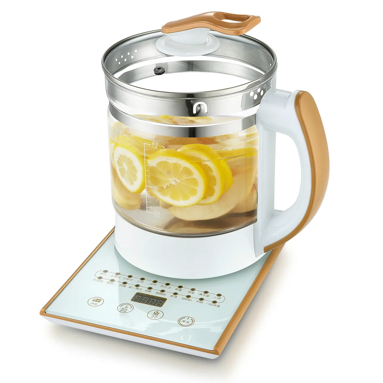 Electric kettle Curing pot Fully automatic thickened glass tea with