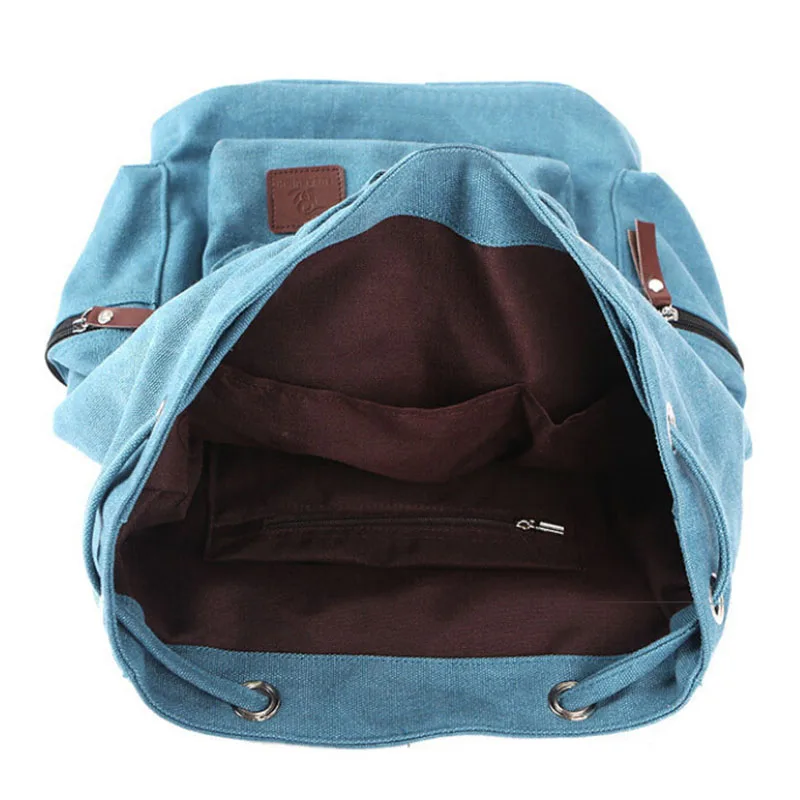 Fashion Men's Backpack Vintage Canvas Shoulder bag Backpack school bag travel bag