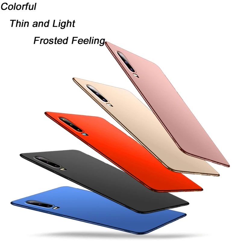 

Ultra Slim Matte Phone Case For Huawei P20lite P30 P10 Mate10 Mate20 Lite Pro Frosted Hard PC Cover For Huawi Psmart 2019 P9lite