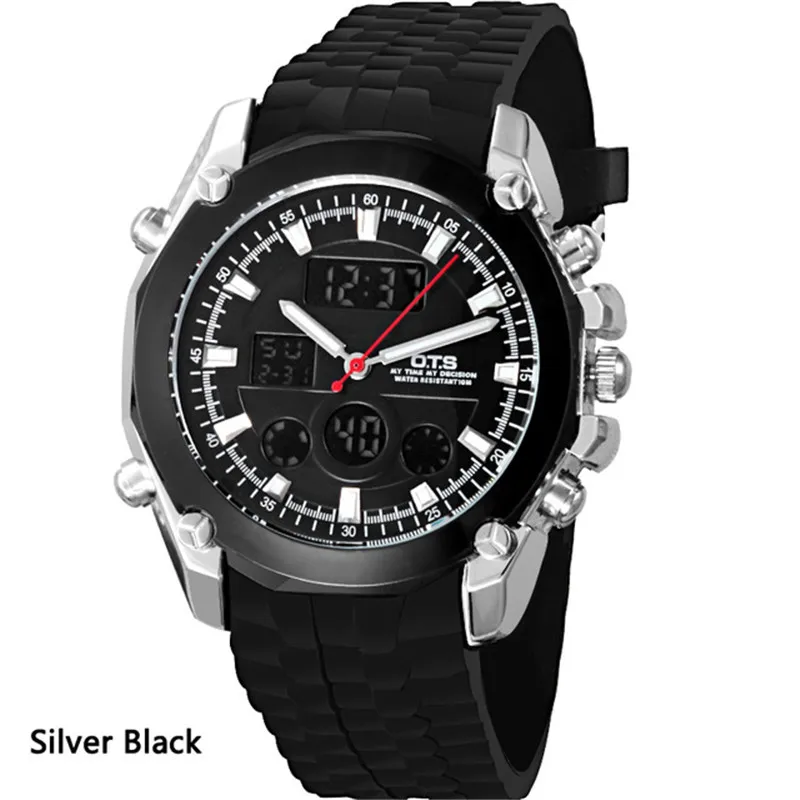 

OTS Silicone Cute Watch Date Precision Watch Submarine Swimming Vicus tractus vigilias habentes Men's Watch