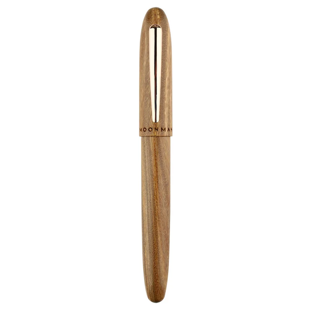 

MOONMAN M6 Ink Stationery Office Practise Device Study Supplies Fountain Pen Vacuum Filling Solid Wood Smooth Gift Box Home