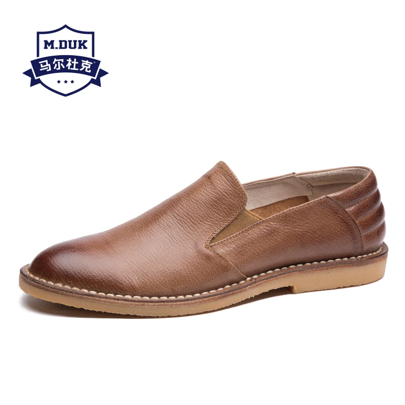 

Spring summer men's lazy shoes Genuine Leather all-match cowhide loafer shoes men Driving shoes soft breathable casual shoes,