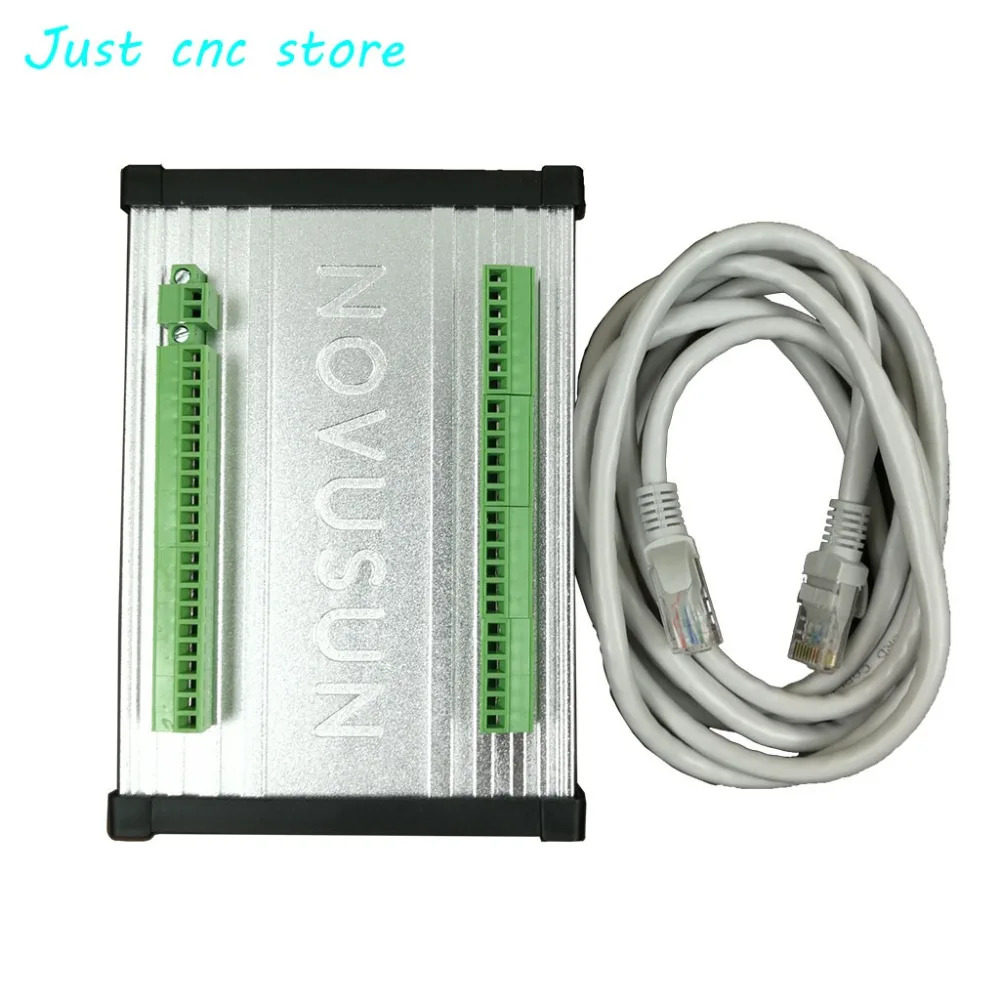 

CNC MACH3 Ethernet port triaxial control card used for engraving machine aluminum housing speed controller dc pwm