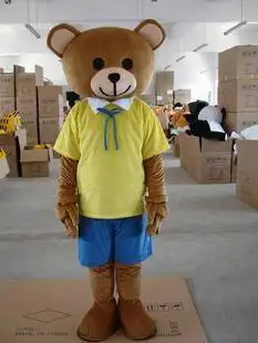 

Superman Teedy Bear Mascot Christmas Party Mascot Costumes Fancy Dress Outfit Adult Size