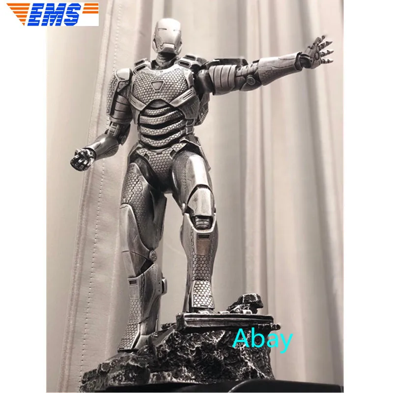 

2 Colors Avengers: Endgame Iron Man Tony Stark GK Gemini MK39 Superhero Art Craft Decoration Resin Action Figure Toy 30CM J202