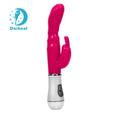 New Arrival 2017 Sex Toy For Women Masturbation Waterproof Rabbit Dildo Vibrator Massager Adult Sex Products For Female