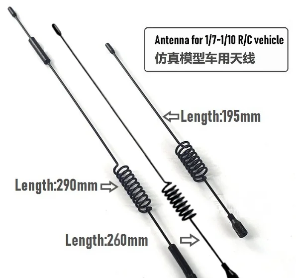 

Antenna with US Flag for 1/7-1/10 RC Vehicle Crawler udr trx4 axial