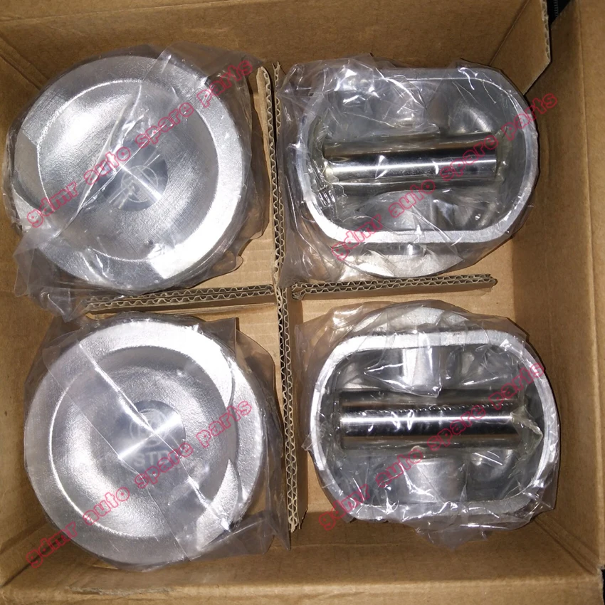 4 pcs Piston pin and clips 13101 b1021 3SZVE engine piston sub assy for