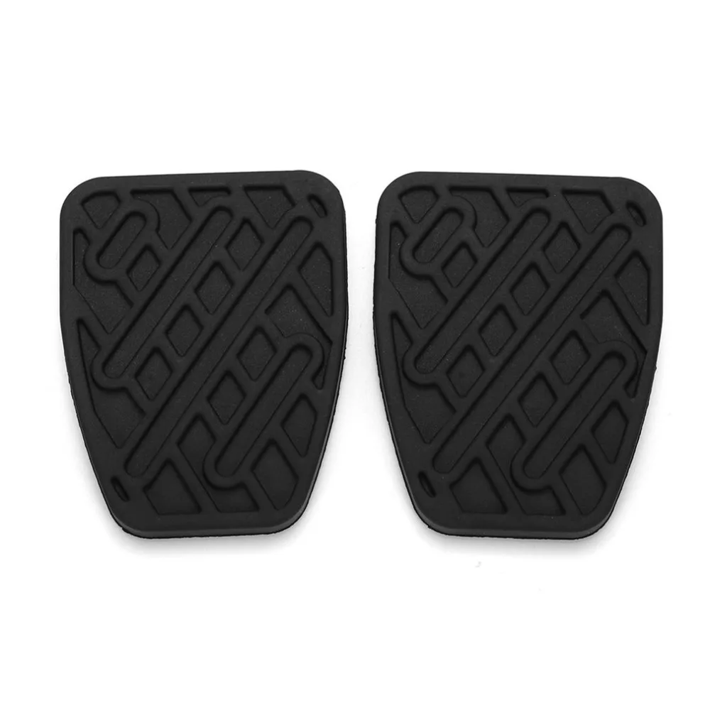 cubierta del pedal del embrague de goma autom/ática Un par de almohadillas del pedal del embrague del coche