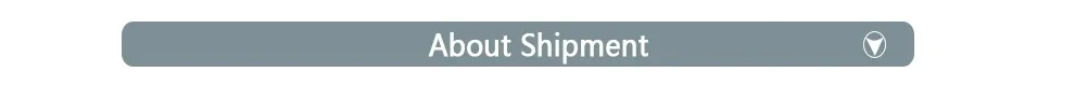 about shipment
