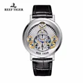 2019 Reef Tiger Luxus Marke Uhren Männer der Mode Design Uhr Big Skeleton Zifferblatt Mechanische Uhr Relogio Masculino RGA1958-in Quarz-Uhren aus Uhren bei