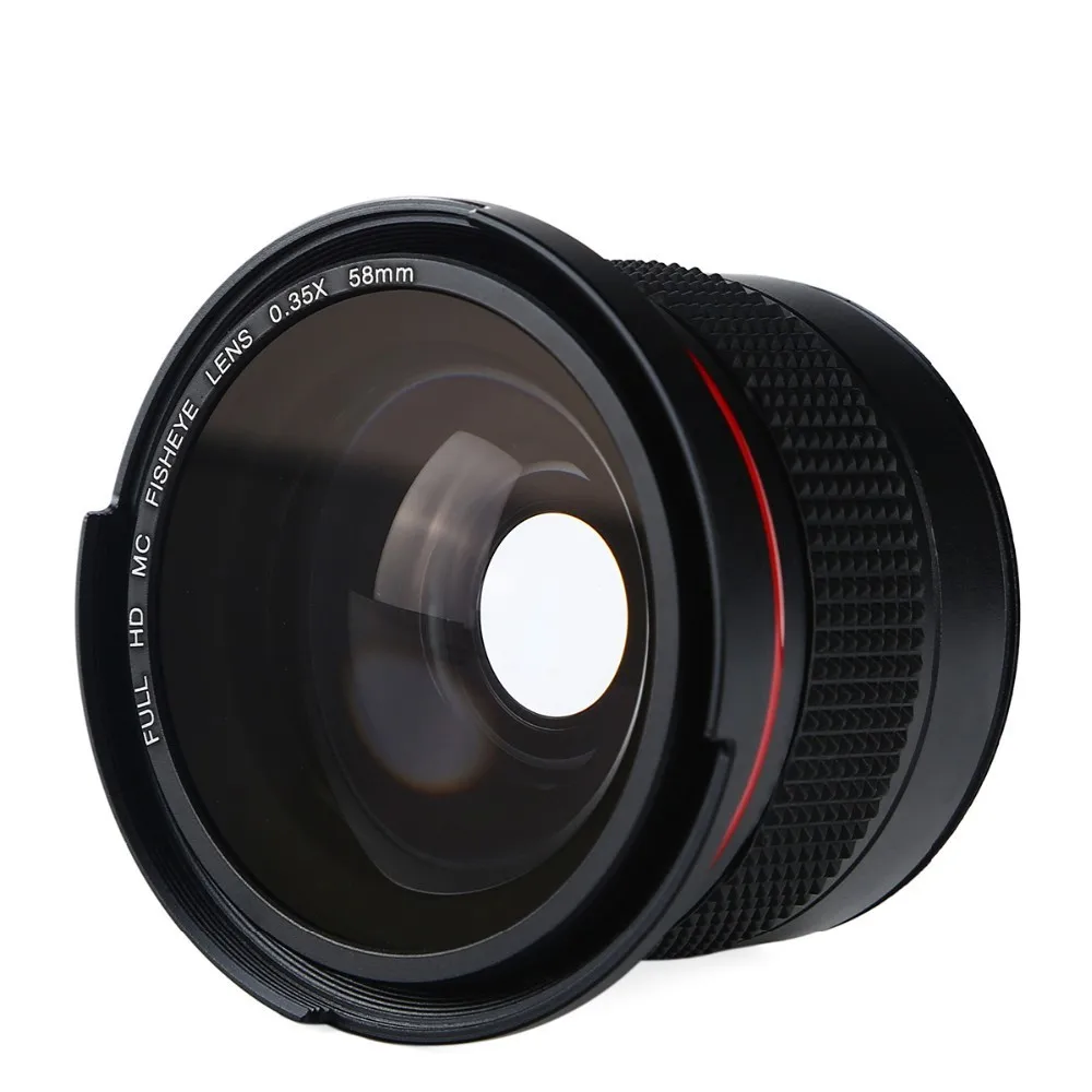 Lentes de câmera de vídeo