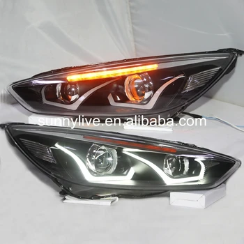 

FOR FORD for Focus Head Light 2015 year with BI Xenon Projector Lens U style LD