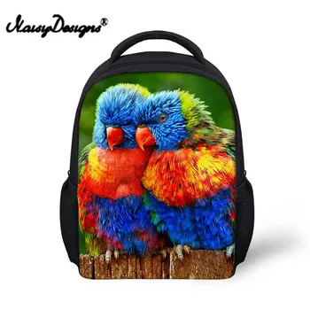 

Noisydesigns Fish 3D Printing Shoulder Backpack for Teen students kid gifts bag Customize image Children Schoolbag