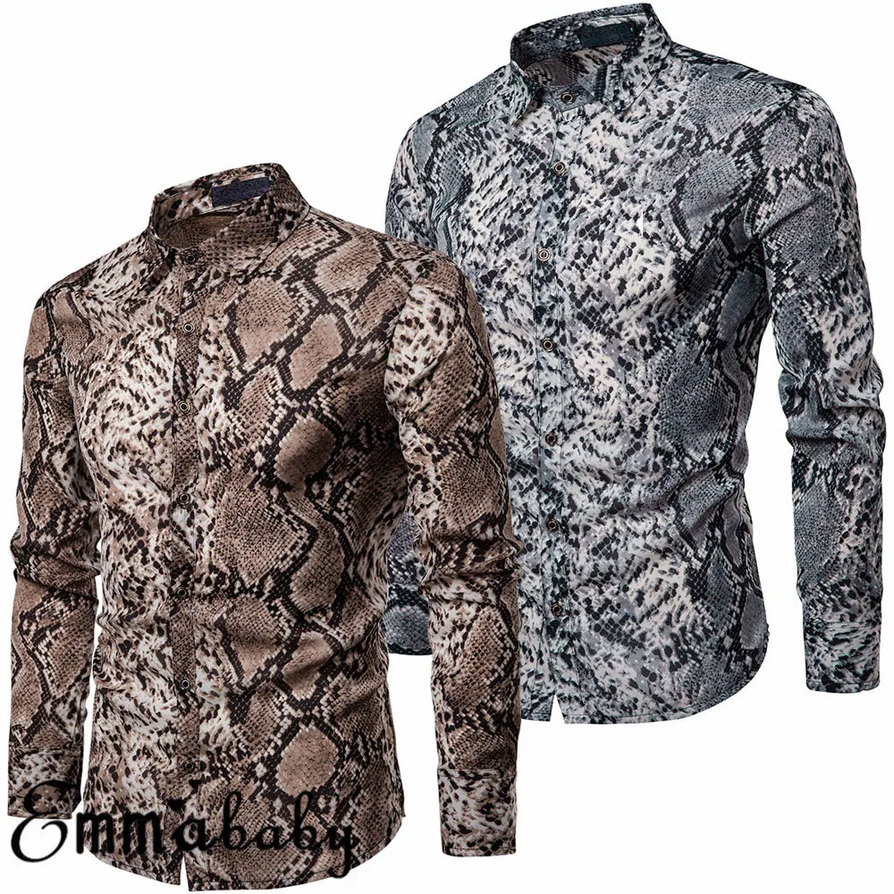 Snake skin dress shirt Clearance