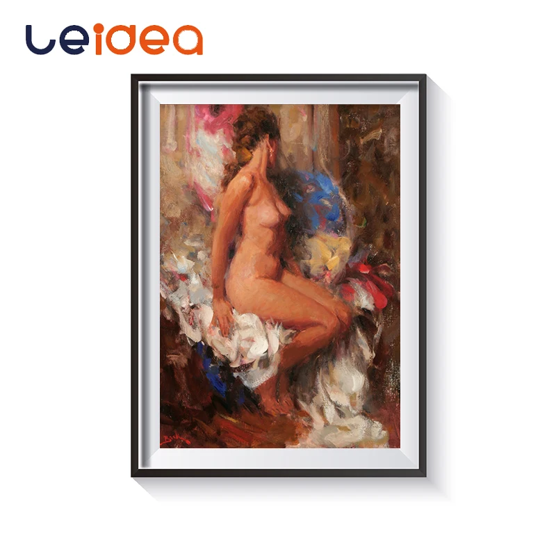 

Nude Girl Body Art Photos Pictures Oil Painting Picture By Numbers Digital Pictures DIY Coloring Girls Photo Home Decor