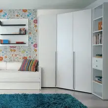 Раздвижная дверь для шкафа белого цвета|white wardrobe closets|wardrobe closetwhite