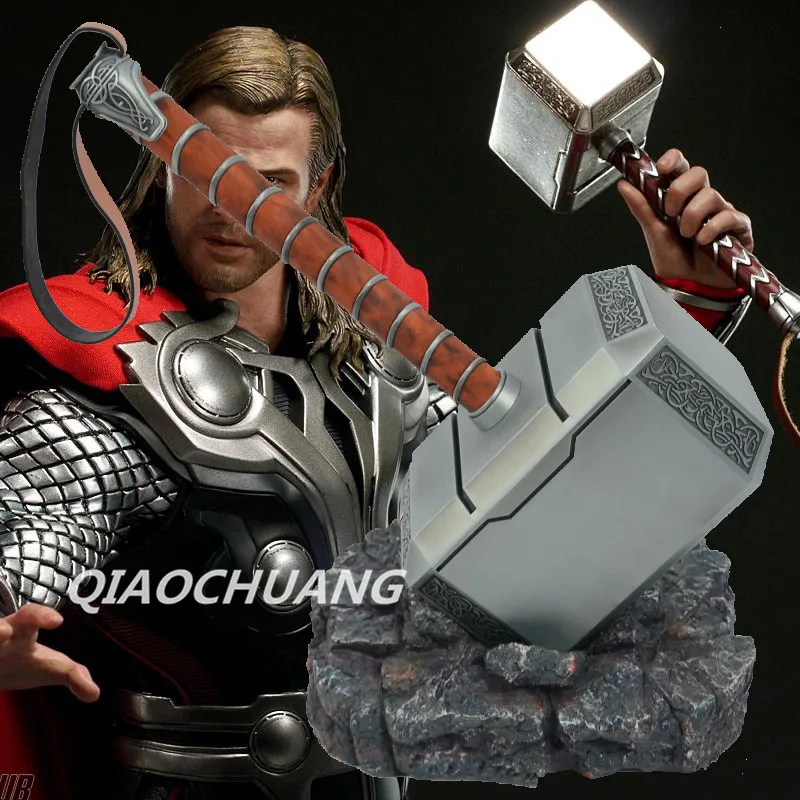 

Avengers Weapon Superhero Thor Hammer Full Metal 1:1 Mjolnir Cosplay Hammer Thor Odinson Quake MARTILLO Collection Model Toy