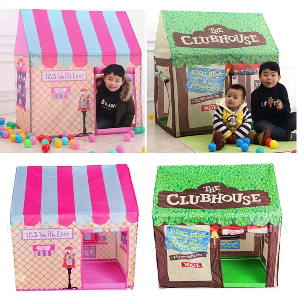 kids clubhouse tent