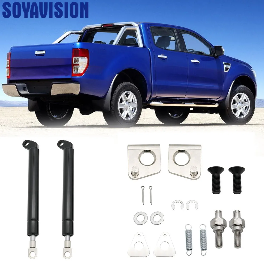 

2X Auto Accessories REAR TAILGATE SLOW DOWN & EASY UP LIFT STRUT KIT FOR FORD PX RANGER MA-ZDA BT50 TAIL GATE