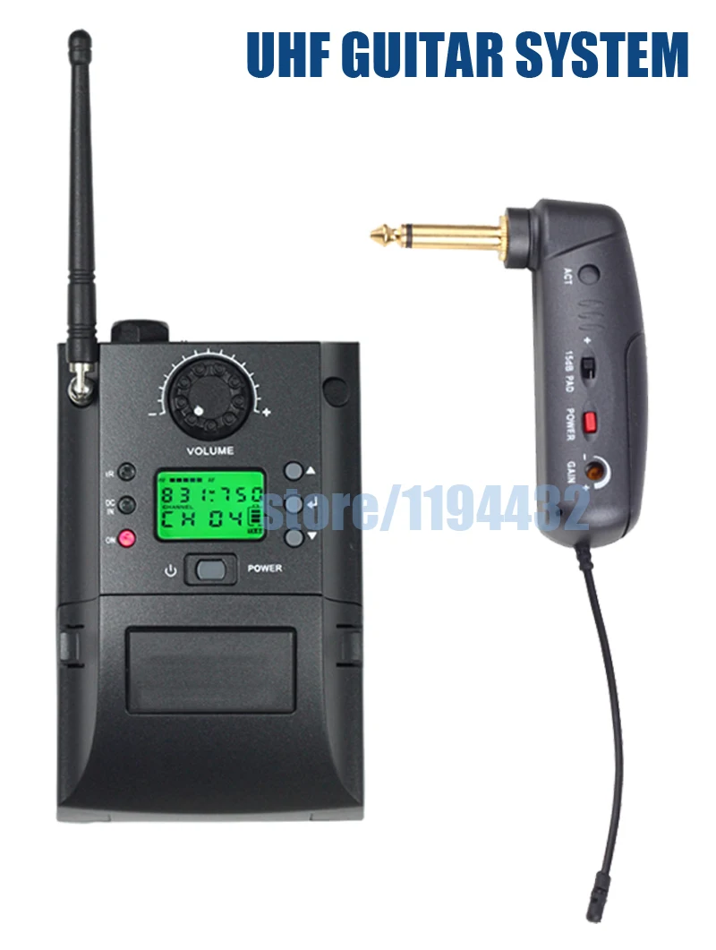 UHF right angle 90 degree band electric bass guitar keyboard