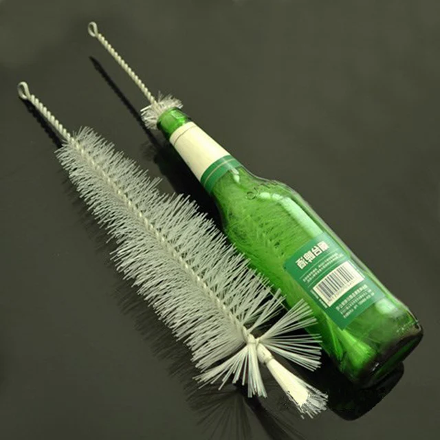 Brosse en nylon pour bouteille de vin, bière, livres, brassage à