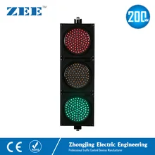 8 дюймов 200 мм светодиодный светофор красный желто-зеленый светодиод свет светофора