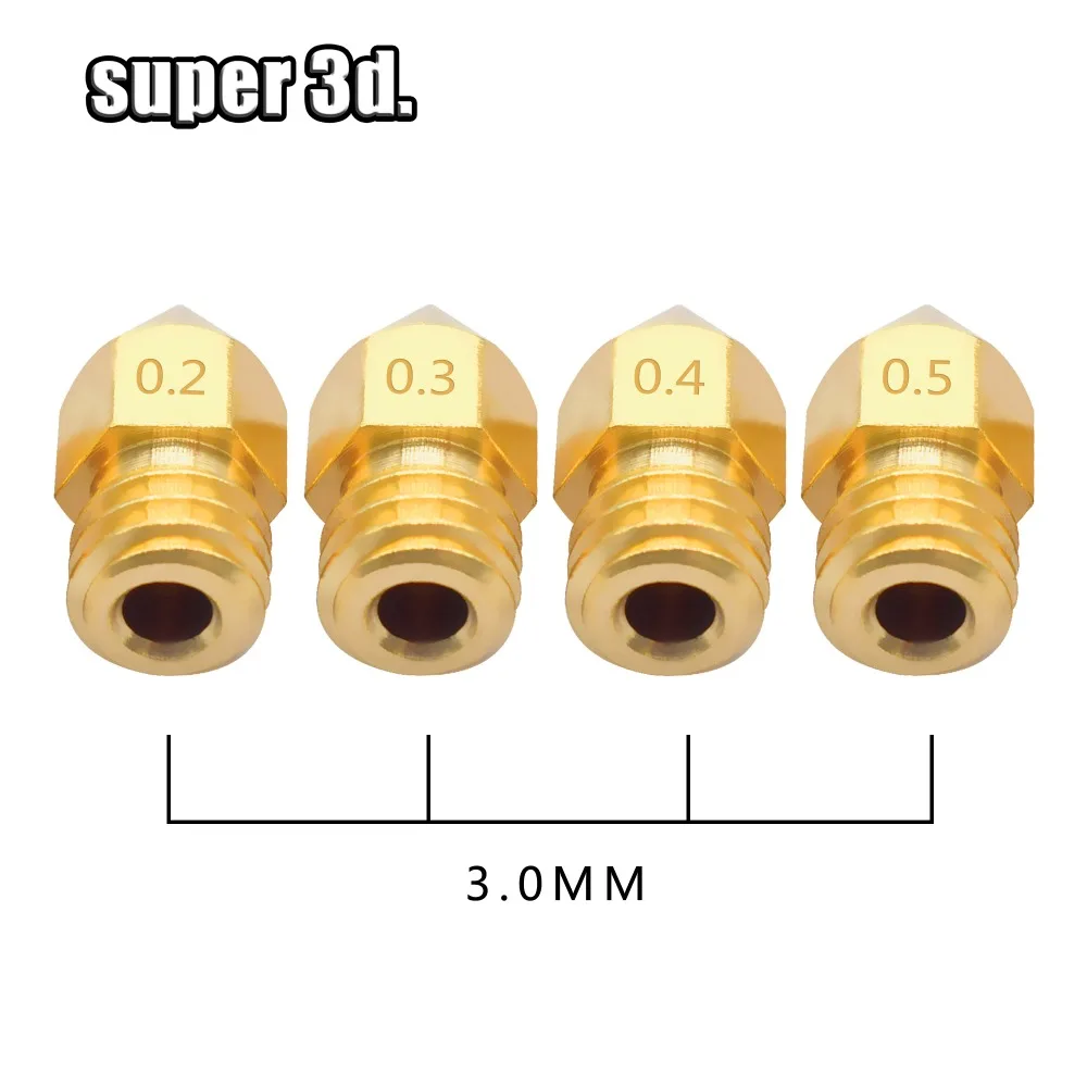 Насадка MK8 для экструдера 3D принтера prosa i3 1 75 мм 3 5 шт.|3d printer|printer 3dnozzle 3d printer |