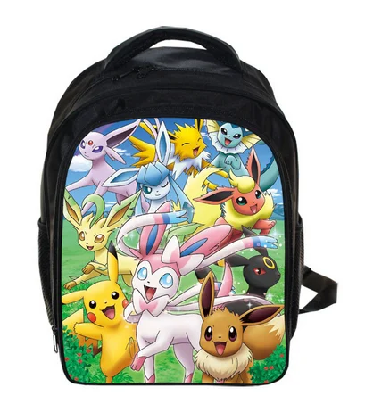 13 дюймов Покемон детский сад рюкзак Haunter детские школьные сумки для мальчиков школьные рюкзаки для девочек школьные сумки Детская сумка - Цвет: 019